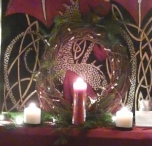 Yule Altar 2014